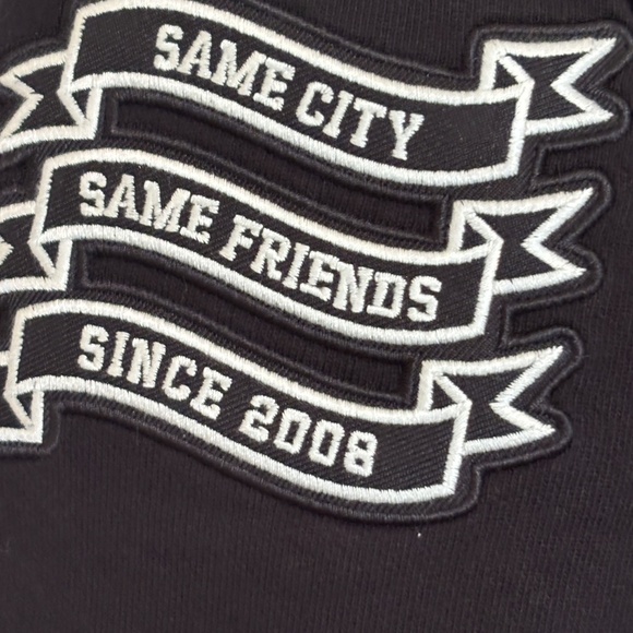 Black OVO Men's Jacket with Red Accent - Picture 4 of 9